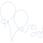 Load image into Gallery viewer, Balloon continuous line
